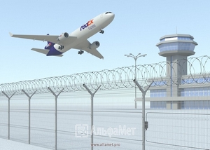 2D ограждения для аэропортов и аэродромов в Казани
